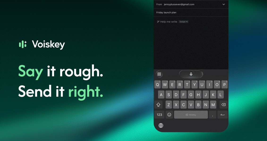 Voiskey Mobile: one-tap switching between voice and keyboard panels